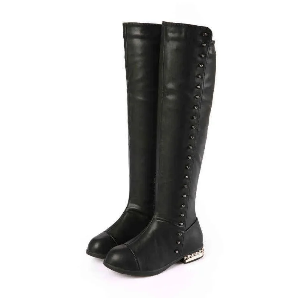 Fashion Side Zipper Knee High Riding Boots Sz 5.5 Winter Boot🌴✌️